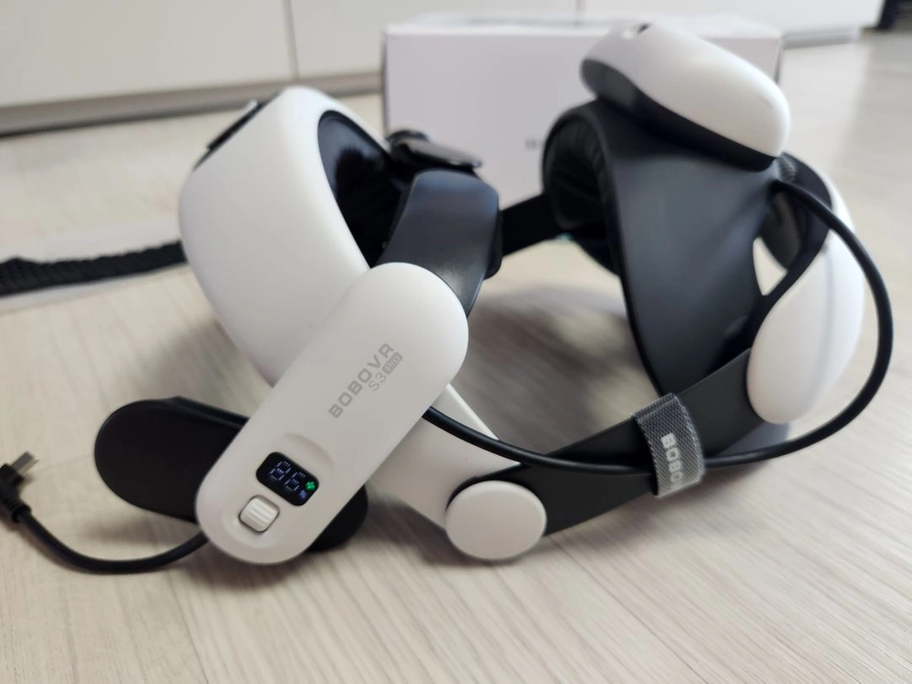 메타퀘스트3 스트랩 3S호환 배터리 헤드스트랩 BOBOVR S3 PRO 이미지