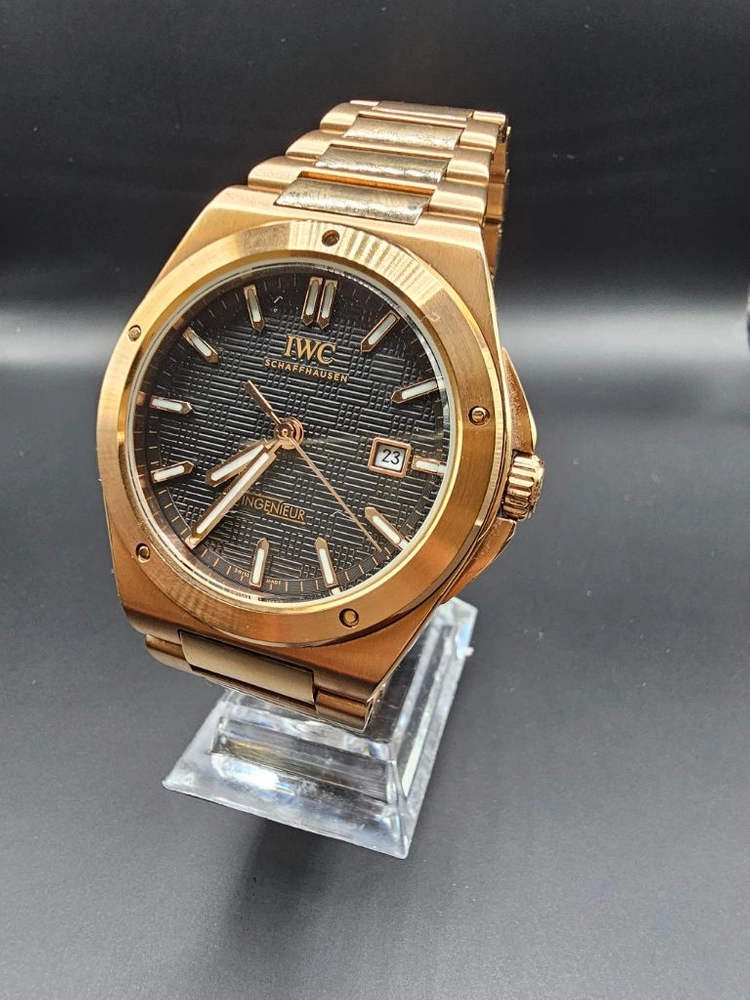 (주말만할인)IWC 인제니어 로즈골드 오토메틱 시계 이미지