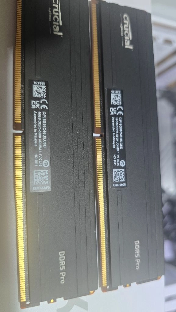 크루셜 Crucial DDR5-5600 Pro 32GB (16GB x 2) 이미지