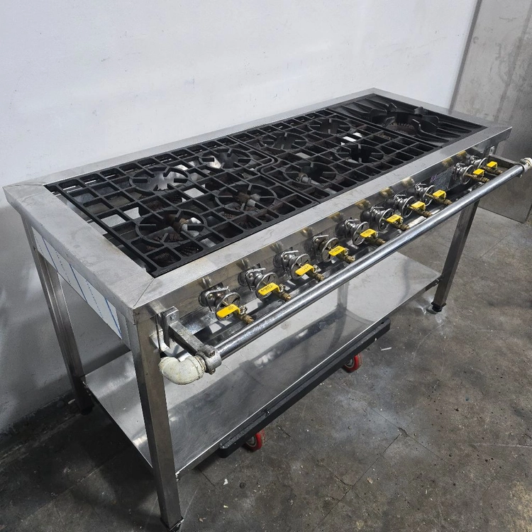 간택기 1500 국산 대림주방 대자1개 소자8개 도시가스 업소용 이미지
