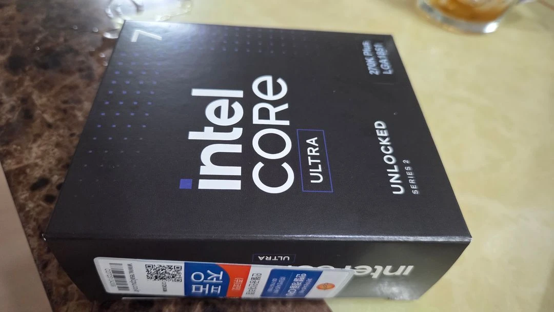인텔 코어 울트라7 270K CPU LGA1851 미개봉 새상품 이미지