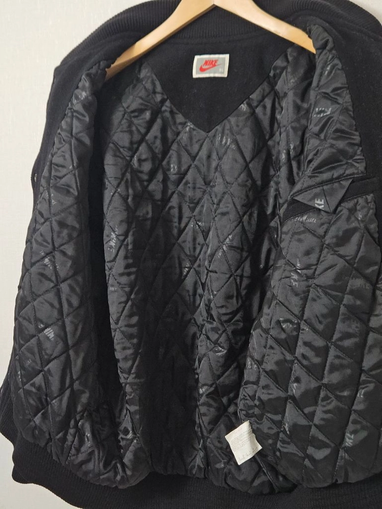 90s 나이키 찰스 바클리 릭헤벅 울 바시티 봄버자켓 스타디움 정품 올드스쿨 빈티지 이미지