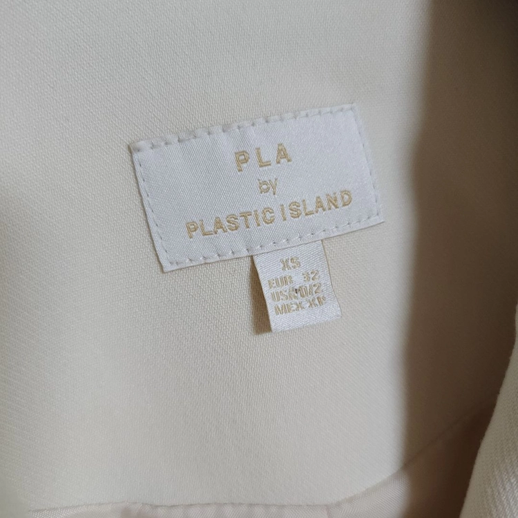 322 PLA BY 플라스틱아일랜드 여자 정장 셋업 자켓 이미지