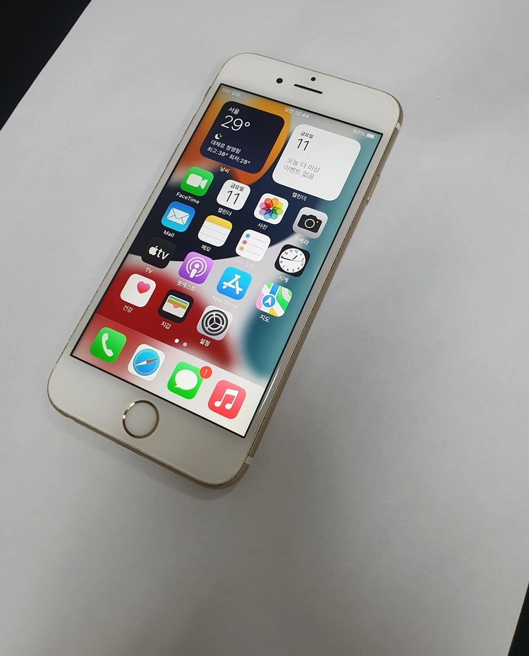아이폰6S 16GB 골드 배터리100% 기능정상 중고폰 009888 이미지