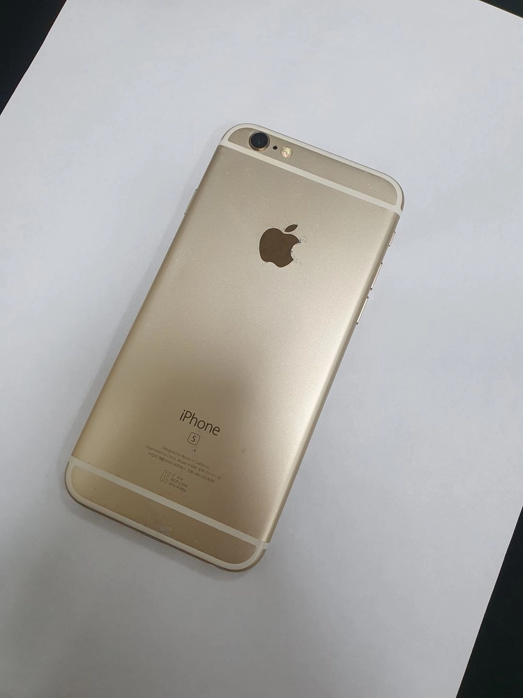 아이폰6S 16GB 골드 배터리100% 기능정상 중고폰 009888 이미지