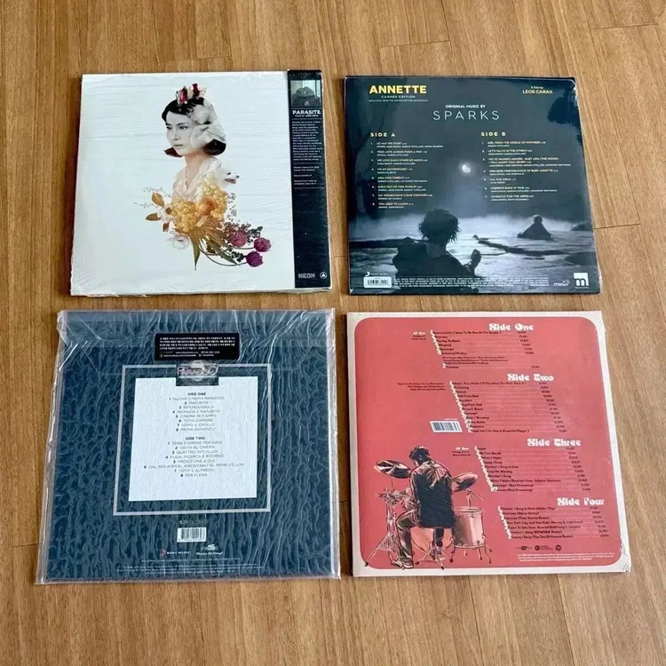[한정반영화LP]기생충그린 시네마천국핑크 위플래쉬디럭스아네트 바이닐OST 이미지