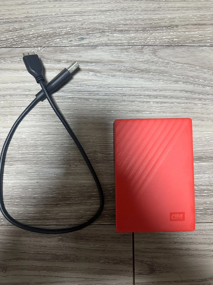 신품급 외장하드 WD My Passport 4tb 판매합니다. 이미지