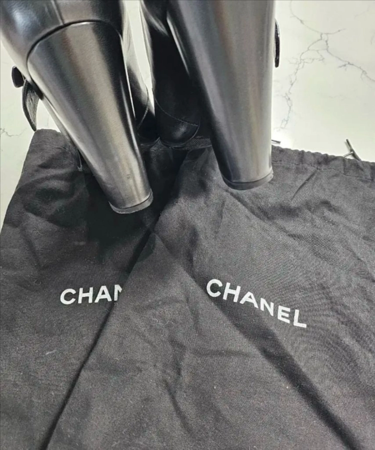 정품 샤넬 까멜리아 힐 36 (230) 이미지