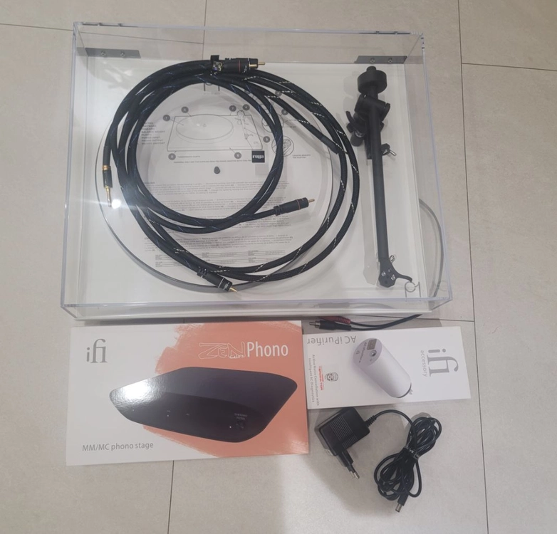 턴테이블 세트(레가 P1, ifi 포노 젠에어, ifi AC Purifier) 이미지