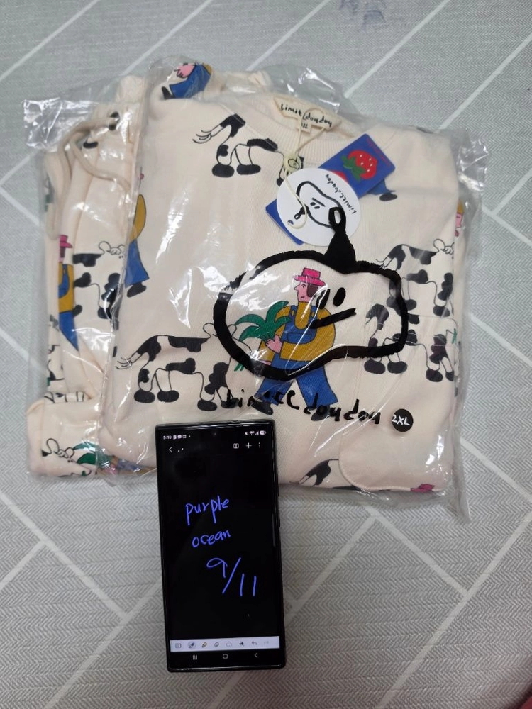 리미떼두두 26봄 상하세트 2xl 이미지