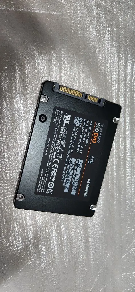 삼성 860evo ssd1테라 64시간 ssd1tb 신품급 이미지