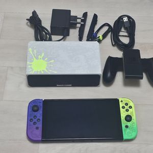 닌텐도 스위치 OLED 스플래툰 에디션 이미지