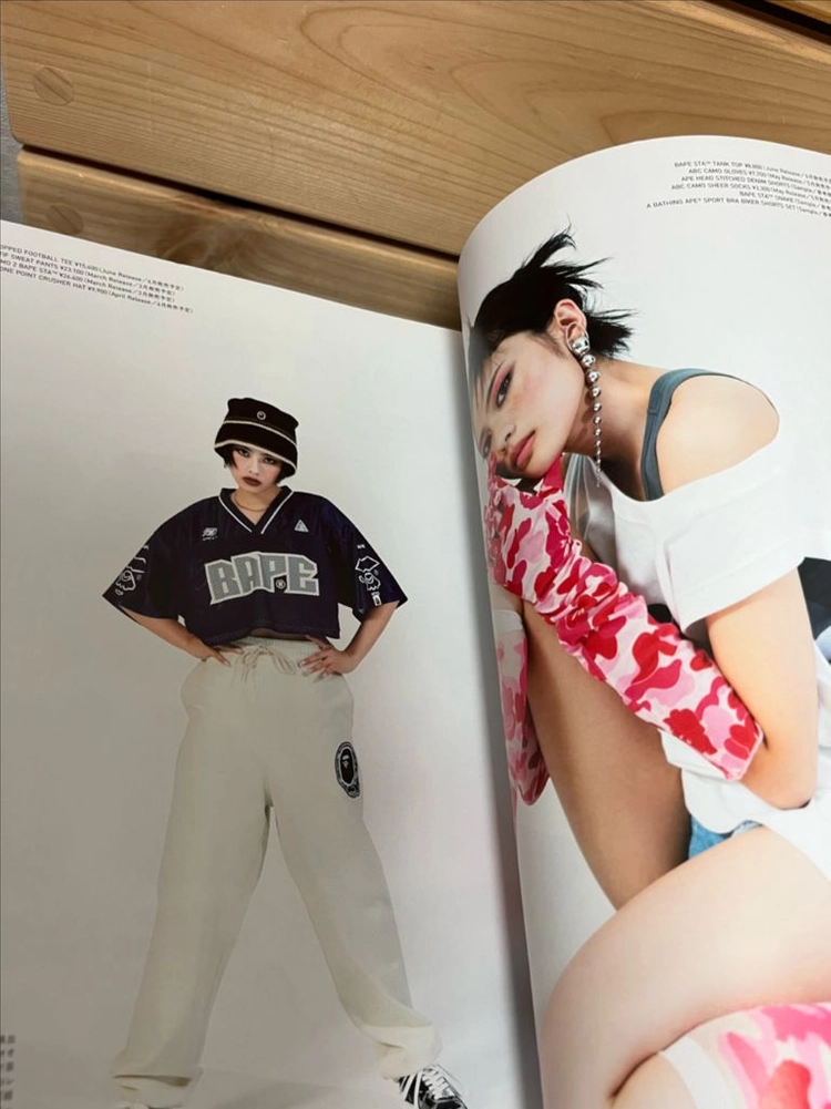 2023 S/S 베이프 잡지 이미지
