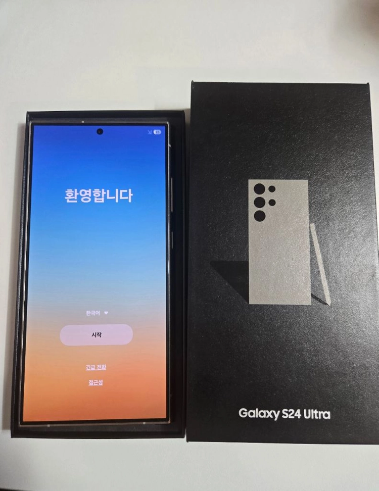 갤럭시s24울트라 512GB 티타늄 그레이 자급제 팝니다. 이미지
