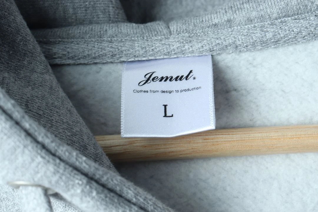 (L-XL) 제멋 후드집업 투웨이 무지 그레이 기모 이미지