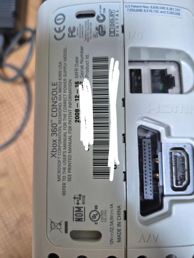 XBOX 360 HDMI 250GB 본체만 무료배송 이미지
