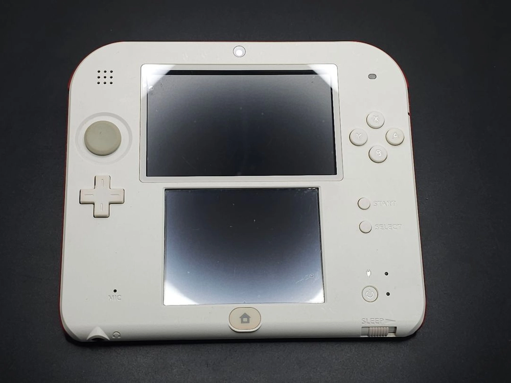 2DS 화이트 레드 포켓몬X 에디션 식빵다수 닌텐도 이미지