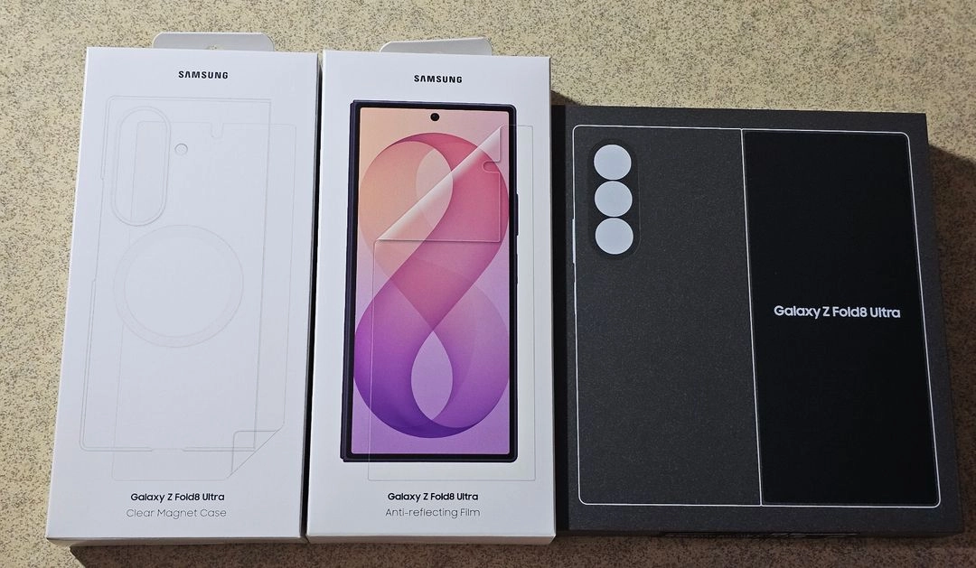 갤럭시 Z폴드8울트라 1TB 16GB 그라파이트 자급제미개봉 마그넷케이스 필름 이미지