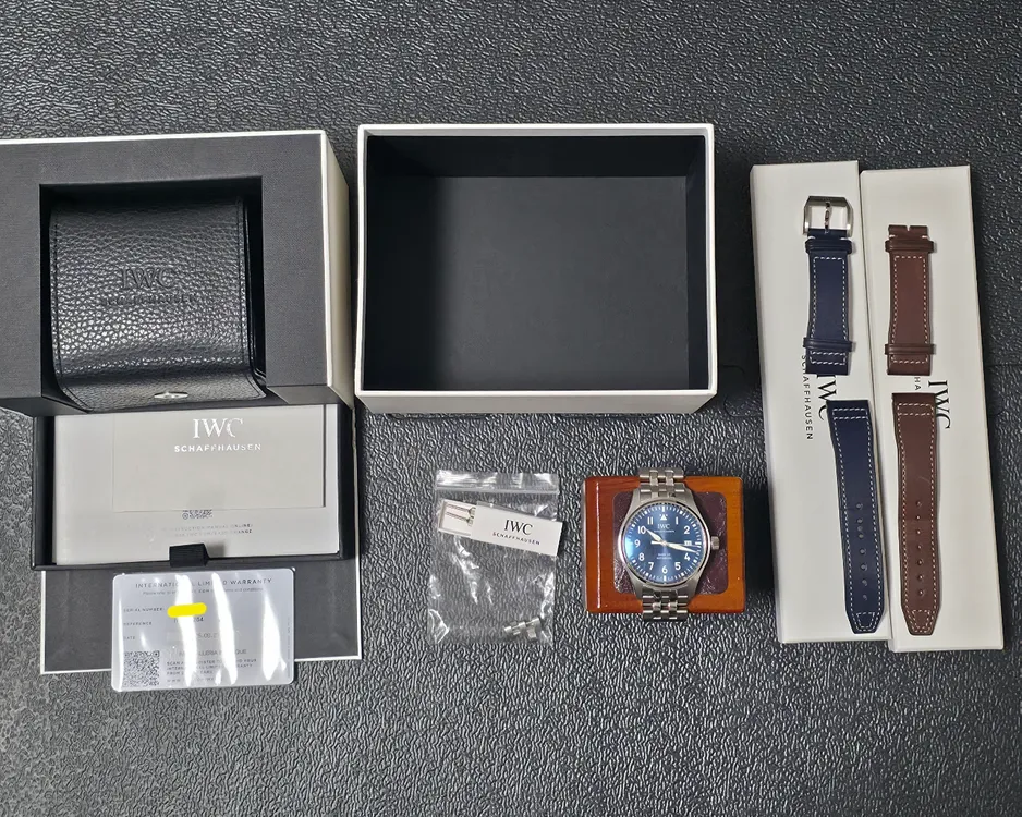 IWC 마크20 블루(청판) - 정품 스트랩 포함 이미지