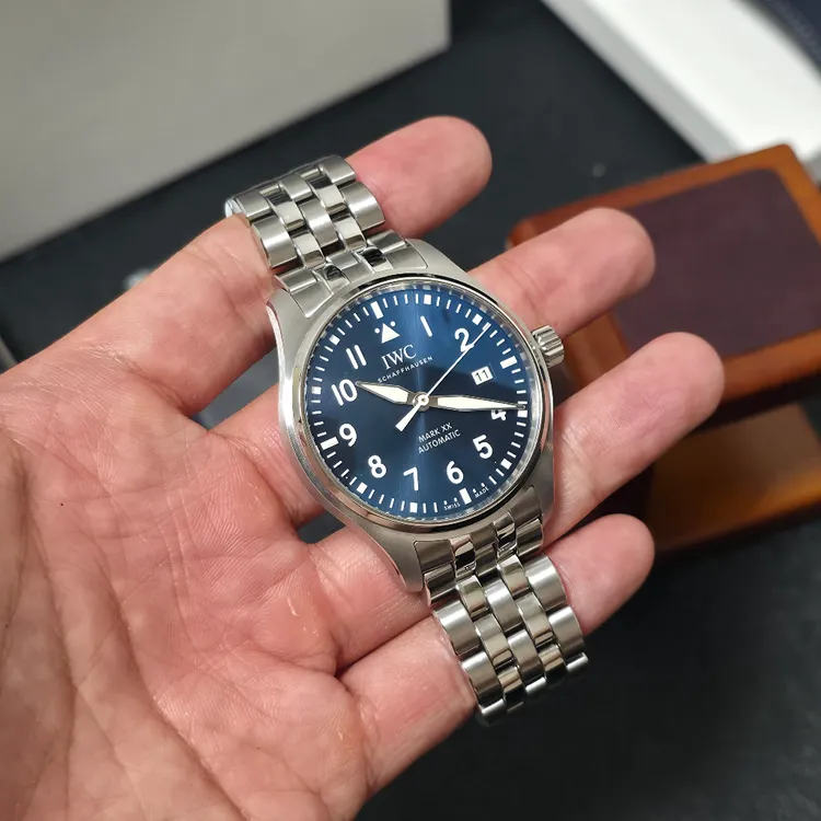 IWC 마크20 블루(청판) - 정품 스트랩 포함 이미지