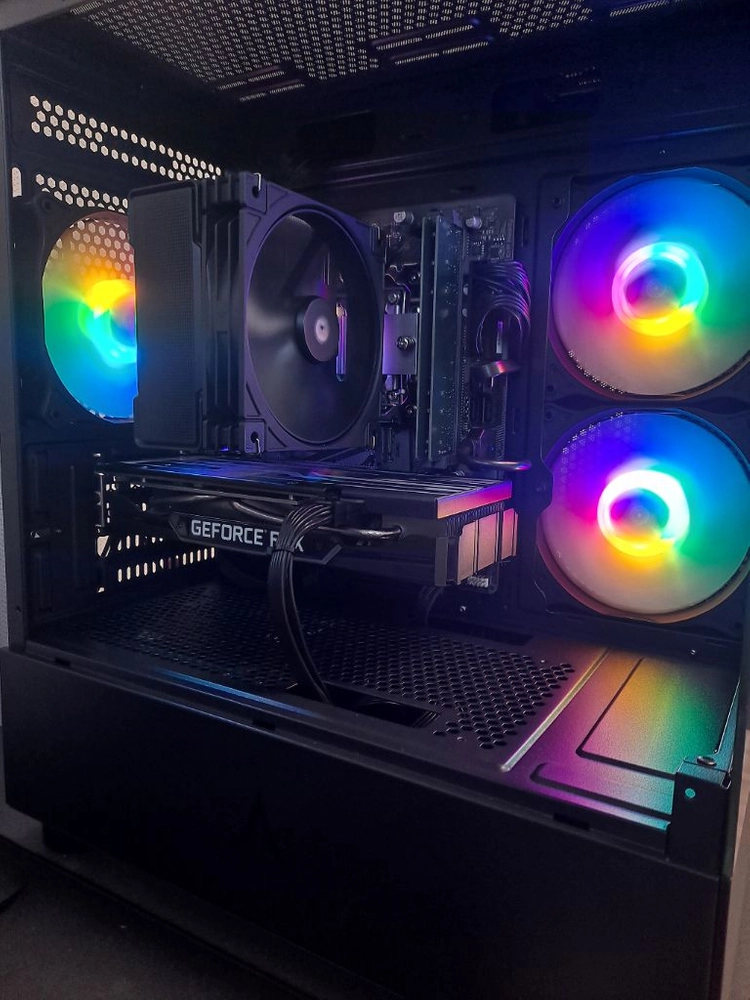 게이밍 컴퓨터 i5-12400 # 2060슈퍼 # 500 SSD # 16기가 램 데스크탑 이미지