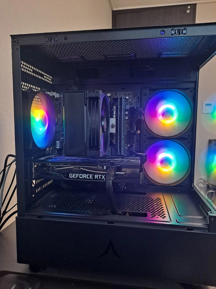 게이밍 컴퓨터 i5-12400 # 2060슈퍼 # 500 SSD # 16기가 램 데스크탑 이미지