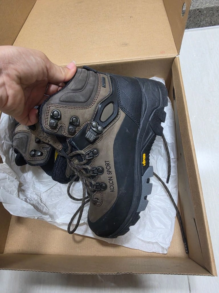 코오롱 스포츠 등산화 230mm 이미지