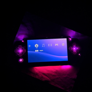 PSP3000 블랙핑크RGB IPS액정 C타입 RGB쿨러 이미지