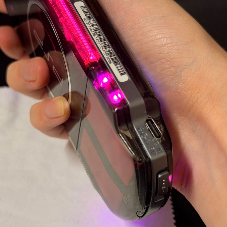 PSP3000 블랙핑크RGB IPS액정 C타입 RGB쿨러 이미지