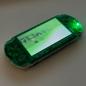 튜닝 PSP3000 IPS C타입 128GB 클리어 그린 이미지