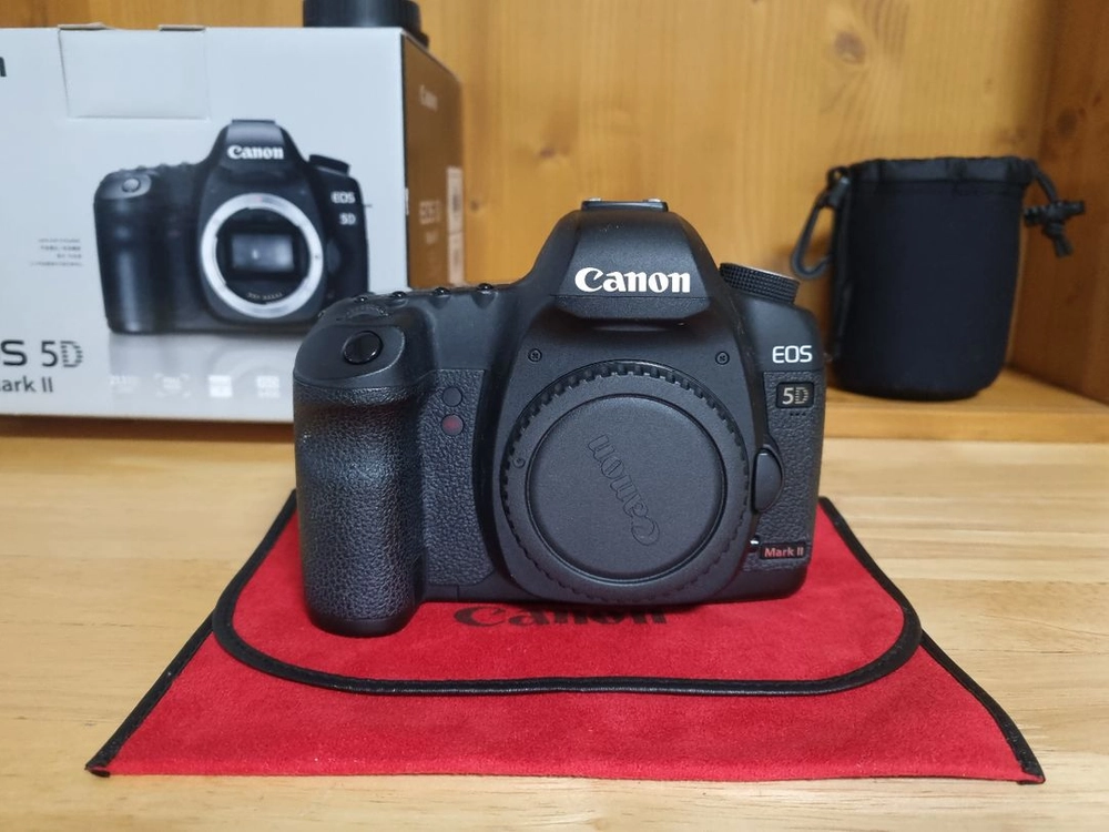 캐논 정품풀박스 EOS 5D Mark2+EF50mm F1.8렌즈포함 8620컷 DSLR카메라 이미지