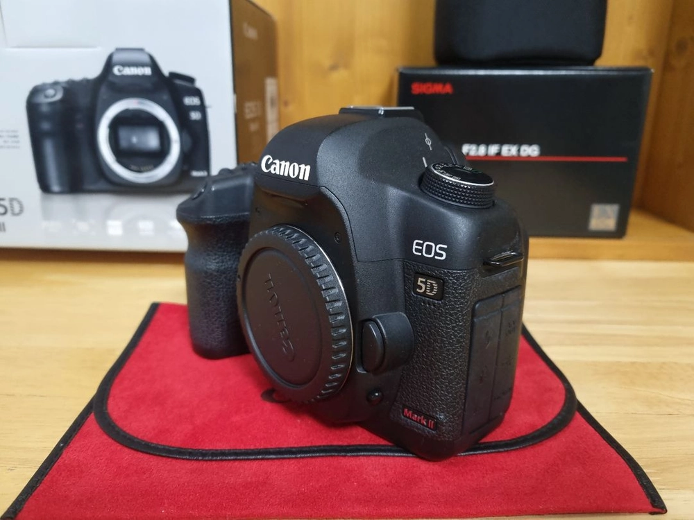 캐논 정품풀박스 EOS 5D Mark2+EF50mm F1.8렌즈포함 8620컷 DSLR카메라 이미지