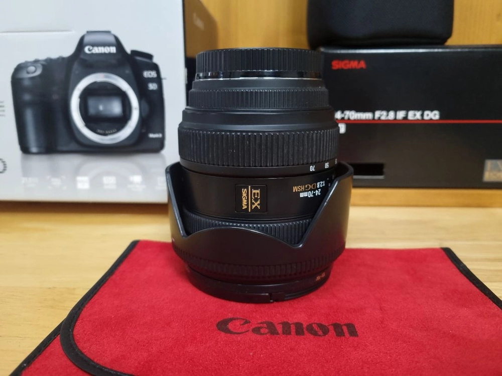 캐논 정품풀박스 EOS 5D Mark2+EF50mm F1.8렌즈포함 8620컷 DSLR카메라 이미지