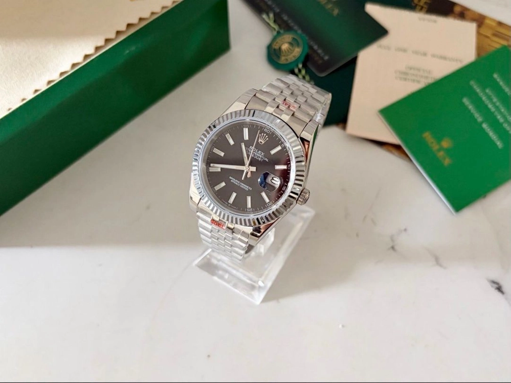 로렉스 데이트저스트 블랙 41mm [새상품] 이미지
