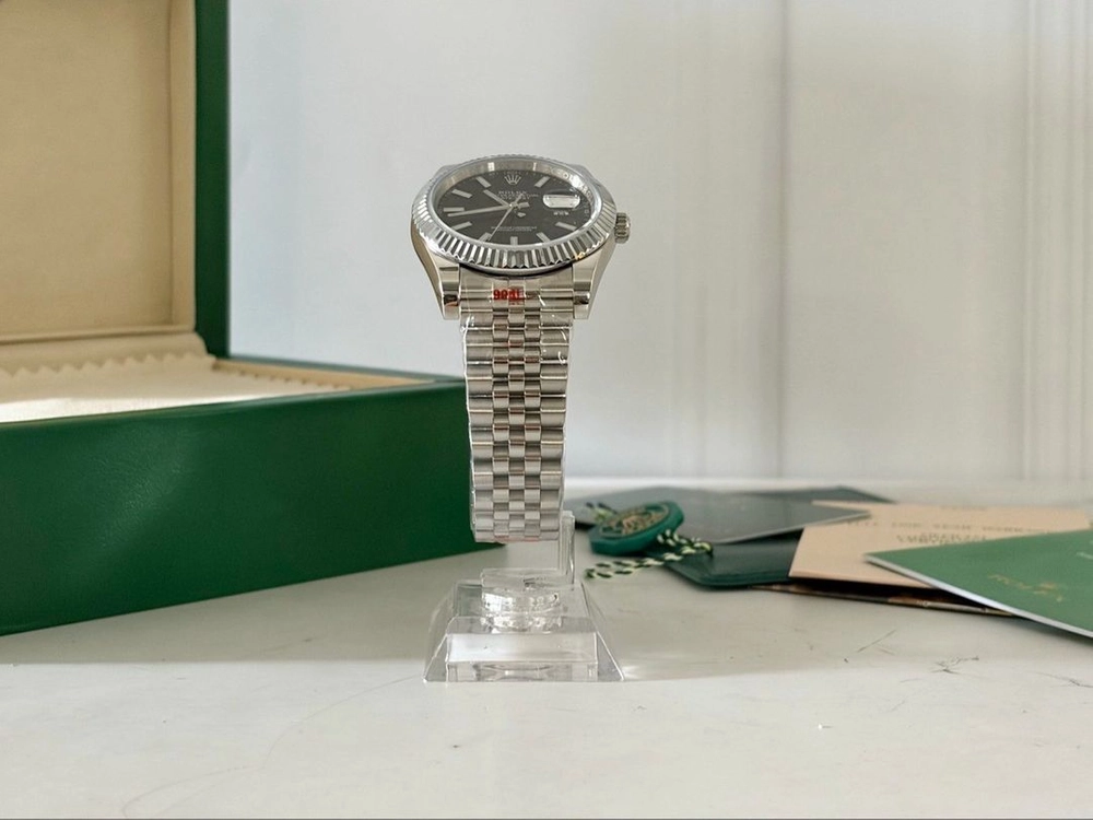 로렉스 데이트저스트 블랙 41mm [새상품] 이미지