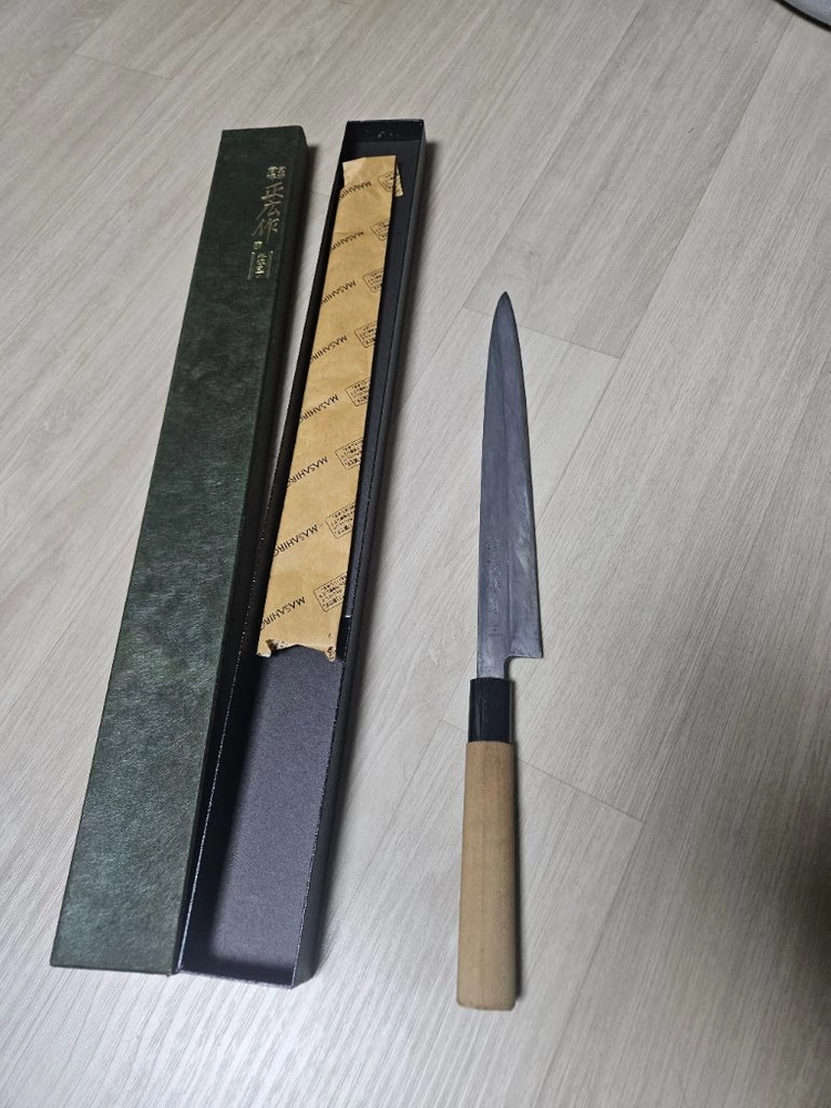 마사히로 별선 240mm 야나기 사시미 팝니다 이미지