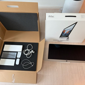 아이맥 27인치 5K 2015 i5 8GB 1TB 풀박스 매직키보드·마우스 포함 이미지