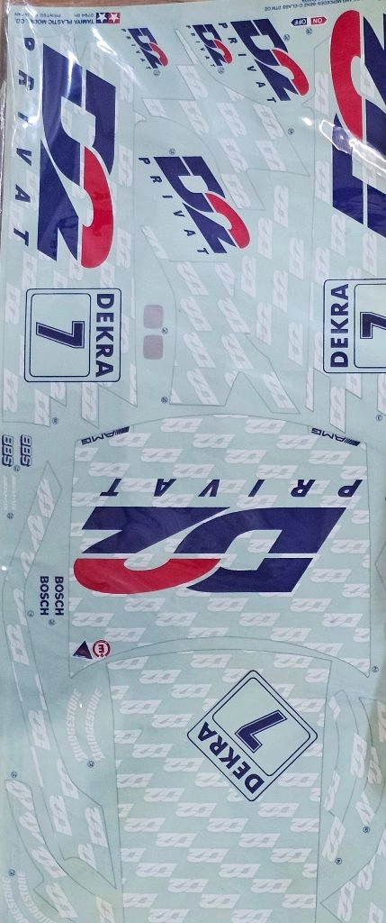 1/10 rc Tamiya 58139 AMG Mercedes-Benz C-Class DTM D2 바디세트 이미지