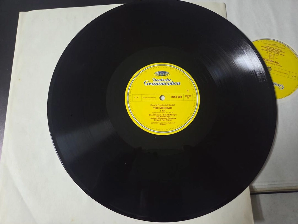 헨델 메시아 3LP 이미지