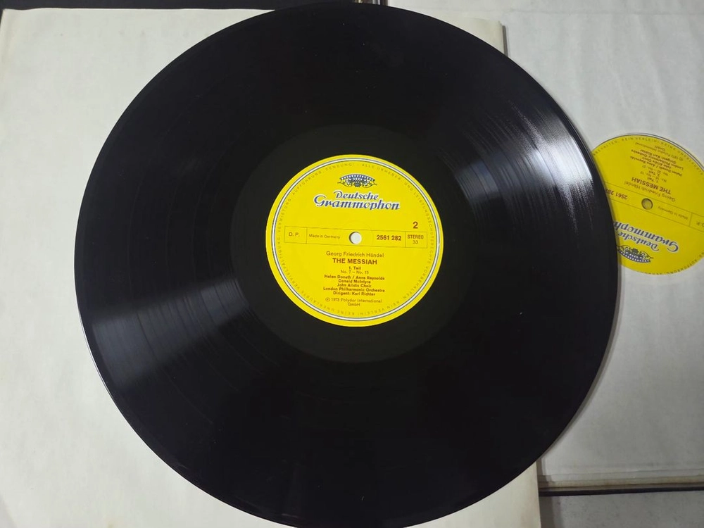 헨델 메시아 3LP 이미지