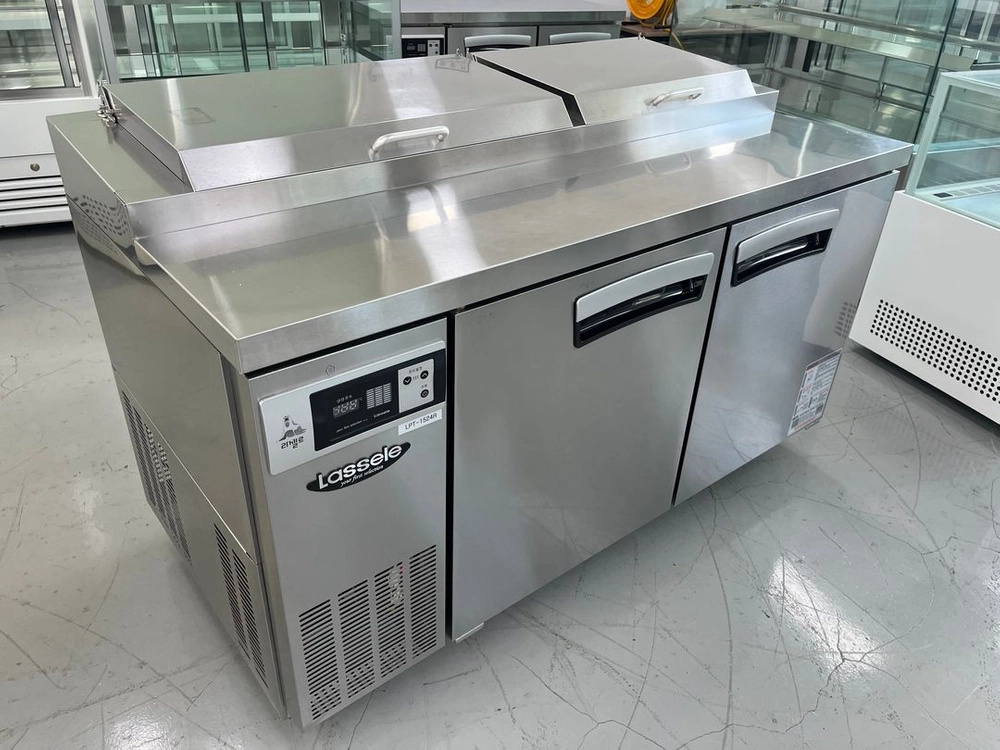 라셀르 토핑냉장고 1500 중고 업소용 카페 lpt-1524r 브런치 샐러드 피자매장 가게 밧드 바트 간냉식 이미지