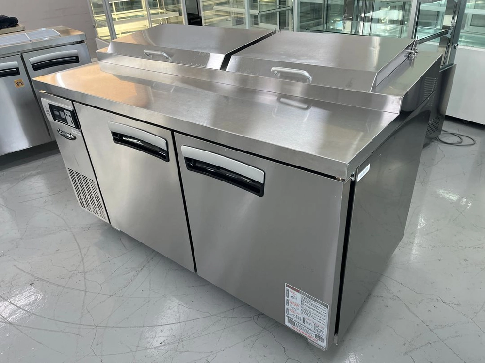 라셀르 토핑냉장고 1500 중고 업소용 카페 lpt-1524r 브런치 샐러드 피자매장 가게 밧드 바트 간냉식 이미지