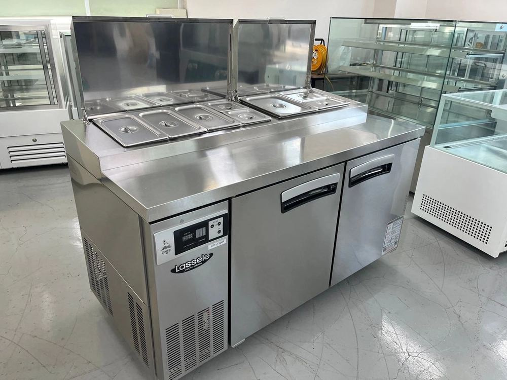 라셀르 토핑냉장고 1500 중고 업소용 카페 lpt-1524r 브런치 샐러드 피자매장 가게 밧드 바트 간냉식 이미지