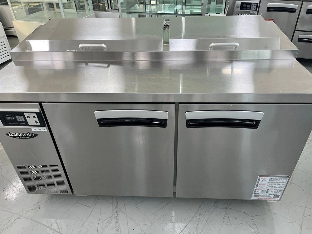 라셀르 토핑냉장고 1500 중고 업소용 카페 lpt-1524r 브런치 샐러드 피자매장 가게 밧드 바트 간냉식 이미지