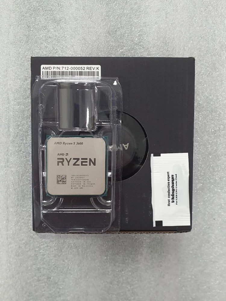 컴퓨터 AMD CPU AMD 라이젠5-3세대 3600 (마티스) 소켓 AM4 이미지