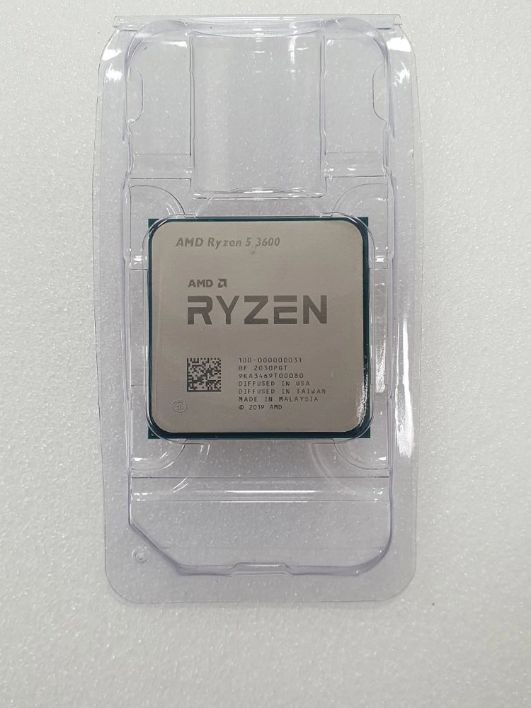 컴퓨터 AMD CPU AMD 라이젠5-3세대 3600 (마티스) 소켓 AM4 이미지