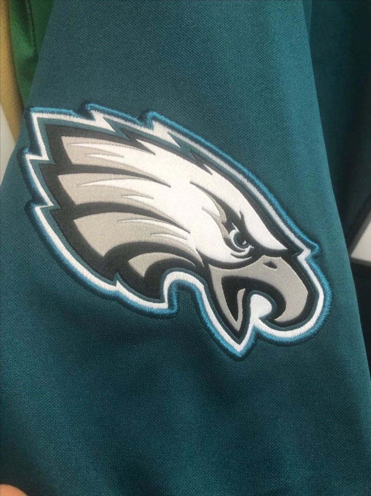 (미착용신품) 나이키 NFL 필라델피아 이글스 카슨 웬츠 미드나이트 그린 베이퍼 언터쳐블리미티드유니폼져지사이즈3XL 이미지