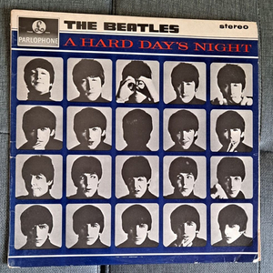 비틀즈 A hard days night stereo lp 이미지