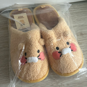 카카오프렌즈 춘식이 털슬리퍼 이미지