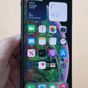아이폰XS MAX 64G 블랙(A2101) 효율100% 무잔상 판매합니다 이미지